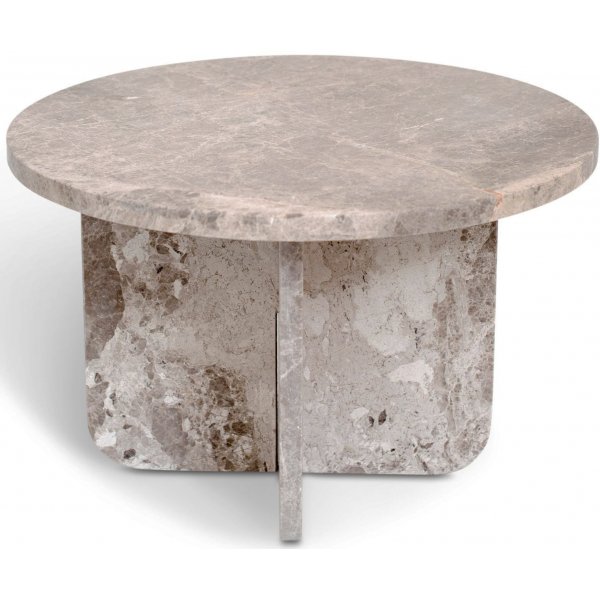 Level lampbord i marmor 50 cm - Silver Diana