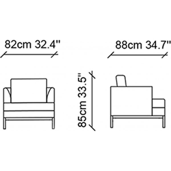 Pearl fåtölj - Cream Pearl fåtölj - Cream