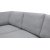 Solna XL U-soffa med frvaring 367 cm - Ljusgr