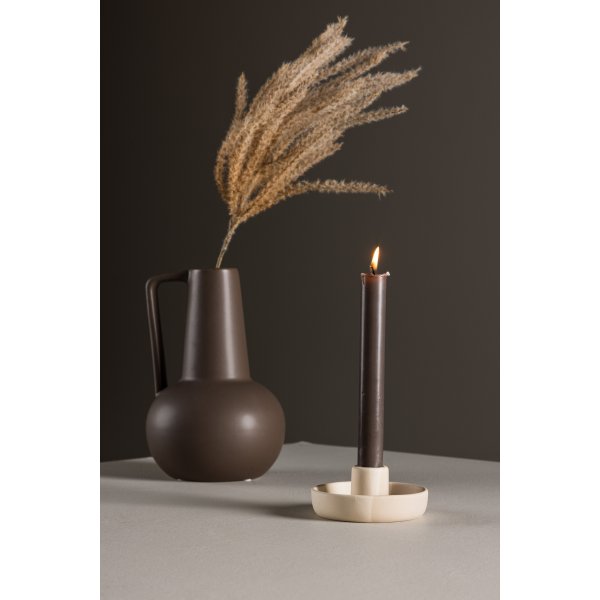 Otis kandelaar - Beige/Grijs Otis kandelaar - Beige/Grijs