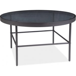 Table basse Vanessa 80 cm - Noir