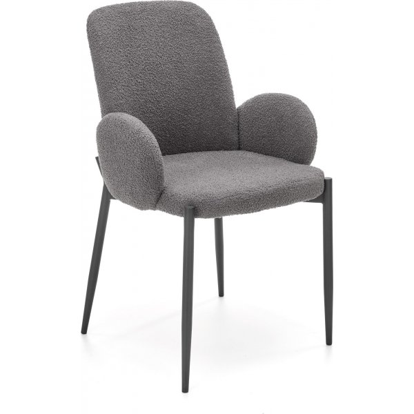 Chaise de salle  manger Cadeira 477 - Gris