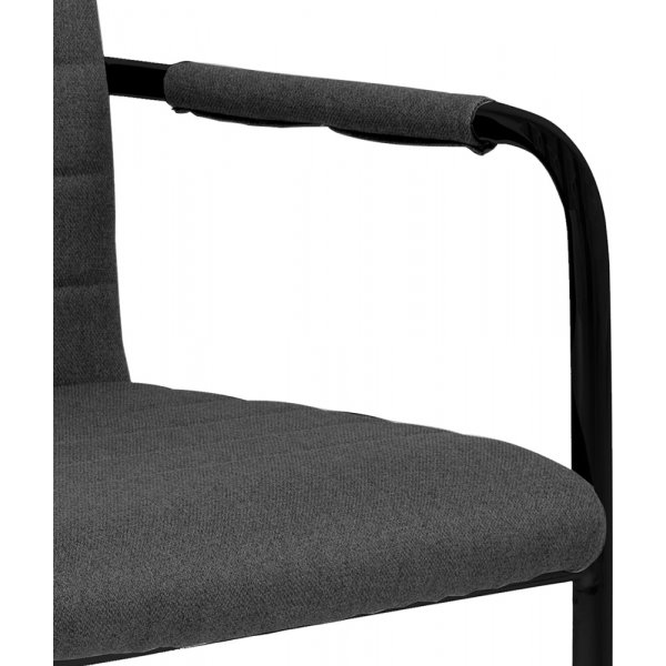 Fauteuil Moon - Gris/noir Fauteuil Moon - Gris/noir