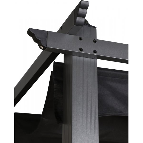Lazio pergola 3x4 m - Svart