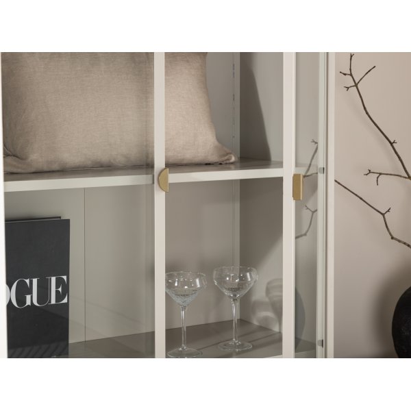 Alexander vitrinekast - Beige