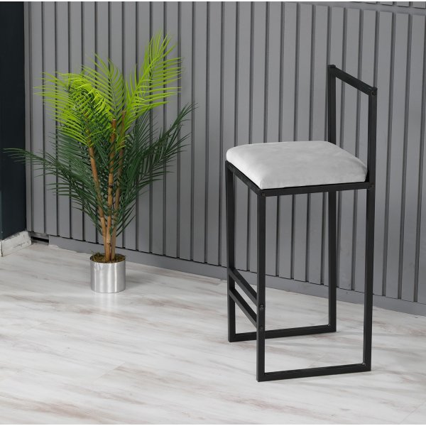 Tabouret de bar nordique - Crme