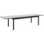 Mosel frlngningsbart matbord 215-315 cm - Vit/Svart