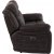 Canap inclinable 2 places Teddy lectrique - Marron