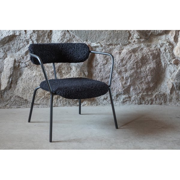 Fauteuil Shaun - Nounours noir Fauteuil Shaun - Nounours noir