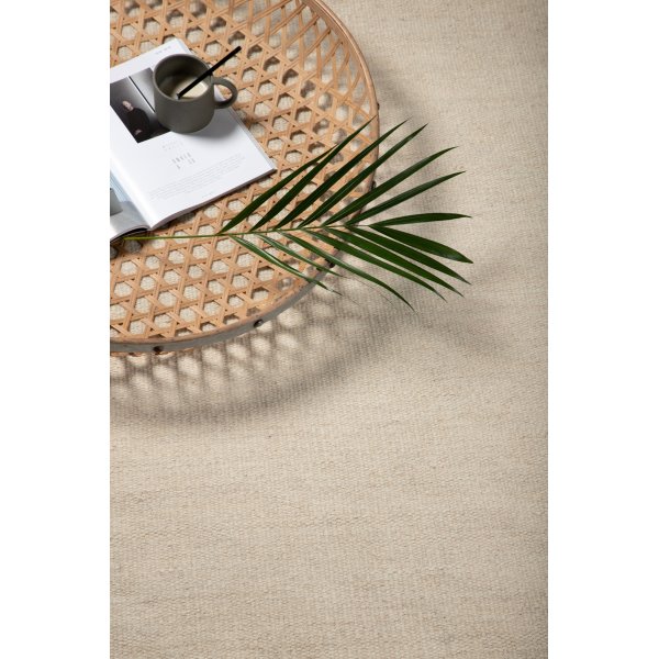 Ryder wollen vloerkleed - Beige wol Ryder wollen vloerkleed - Beige wol