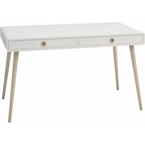 Softline bureau 130 x 70 cm - Wit