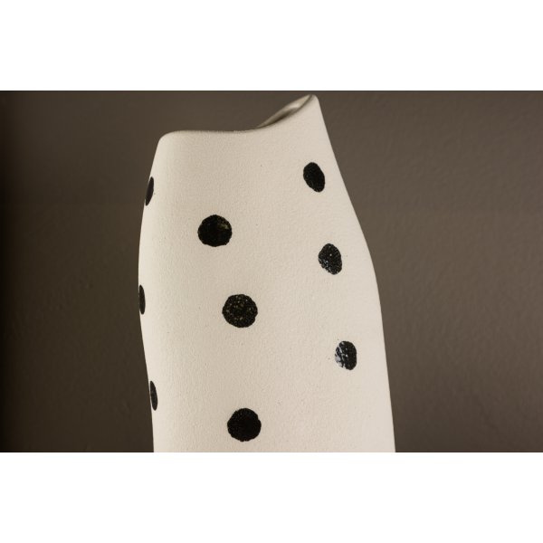 Ernst vas - Svart/Vit Ernst vas - Svart/Vit