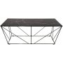 Cube Soffbord - Glas/svart