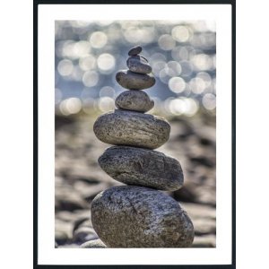 Posterworld - Motif Roches sur rochers - 50x70 cm