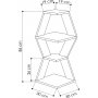 Sablon vgghylla - Antikvit