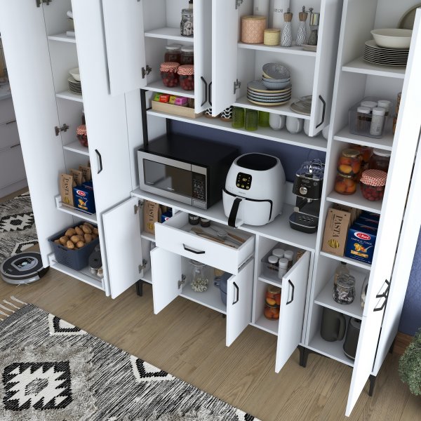 Armoire Jericho 132 - Blanc