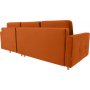 Noret slaapbank divan sofa - Oranje rood