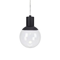 Land Taklampa 15 - Svart/Klarglas Land Taklampa 15 - Svart/Klarglas