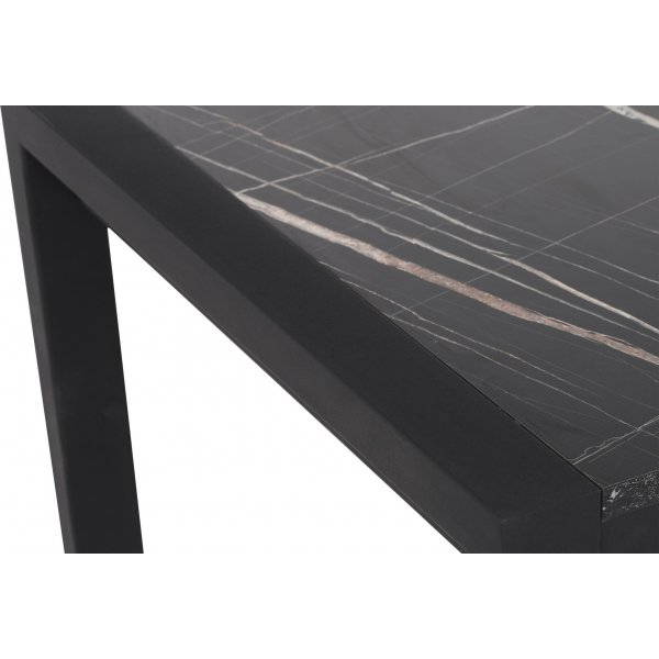 Table  manger Silva 120-187 x 74 cm - Noir
