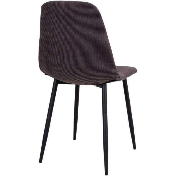 Stockholm Matstol - Mrkgr/svart