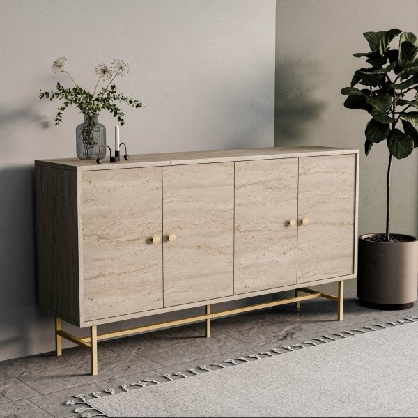 Diamond skänk - Travertin Diamond skänk - Travertin