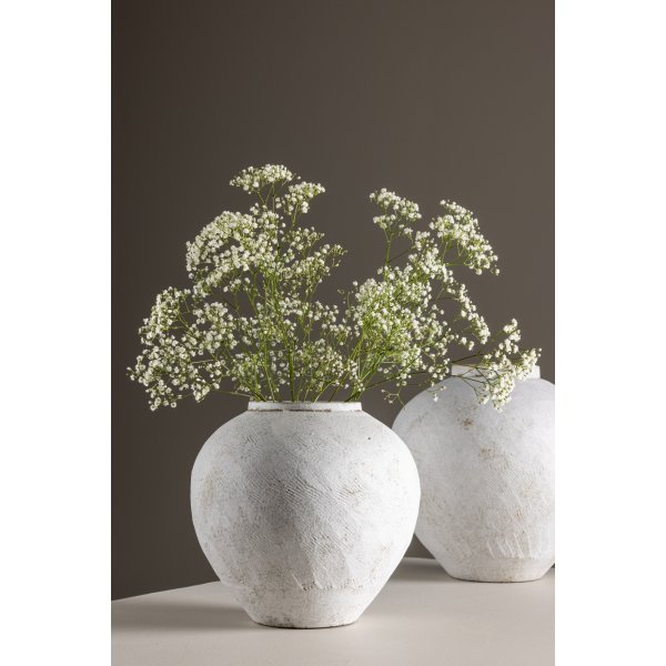 Globe vas 25 x 23 cm - Beige/Brun Globe vas 25 x 23 cm - Beige/Brun