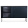 Volume dressoir met smalle hoge poten - Antraciet