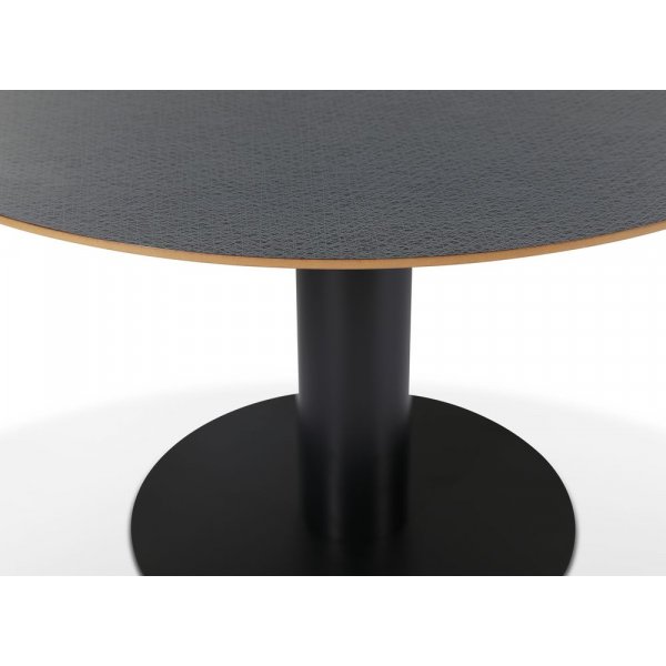Next 118 runt matbord - Svart / Mörk virrvarr Next 118 runt matbord - Svart / Mörk virrvarr