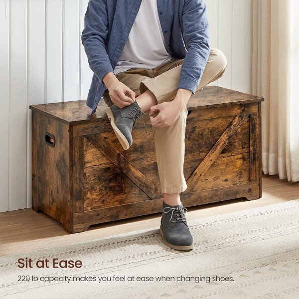 Zeke förvaringskista - Brun Zeke förvaringskista - Brun