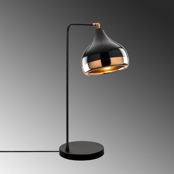 Lampe  poser Yildo - Noir/cuivre