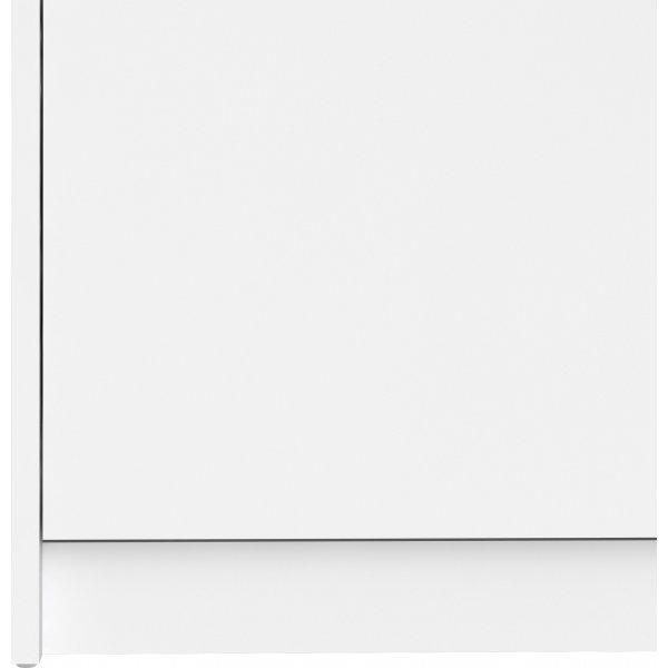 Meuble à chaussures à 2 compartiments - Blanc Meuble à chaussures à 2 compartiments - Blanc