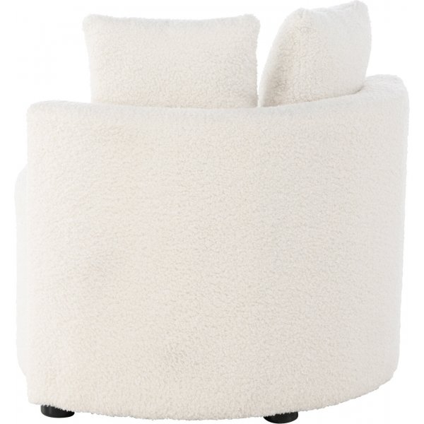 Canapé enfant 2 places Kelso - Teddy blanc Canapé enfant 2 places Kelso - Teddy blanc