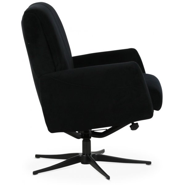 Midsjö fåtölj (Recliner) - Svart (Tyg) Midsjö fåtölj (Recliner) - Svart (Tyg)
