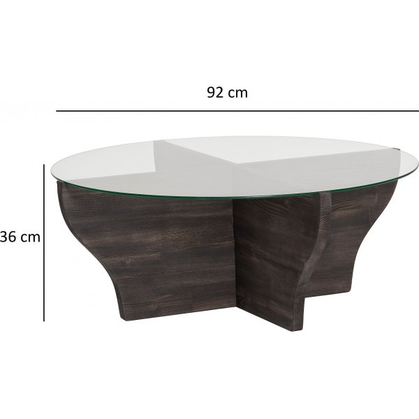 Table basse Amphora Ø92 cm - Anthracite Table basse Amphora Ø92 cm - Anthracite