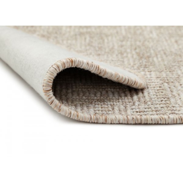 Plat geweven vloerkleed Stafford - Naturel