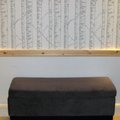 Lysö sittbänk i hall Lysö sittbänk med förvaring - Sammet