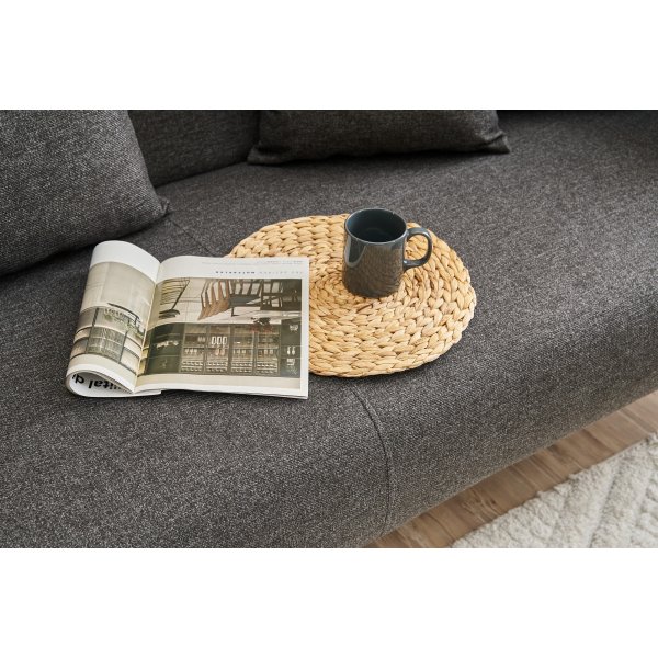 Canapé 3 places Revos - Anthracite Canapé 3 places Revos - Anthracite