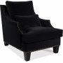 Edward fåtölj - Svart sammet Edward fåtölj - Svart sammet