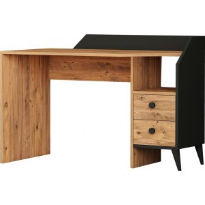 Seren bureau 120 x 55 cm - Grenen/zwart