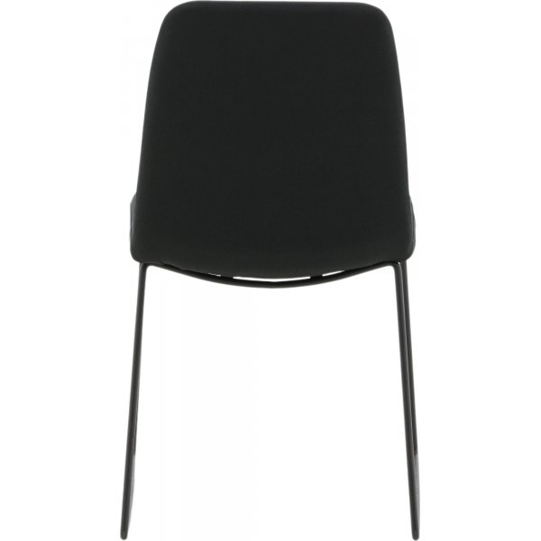 Minnie matstol - Svart tyg