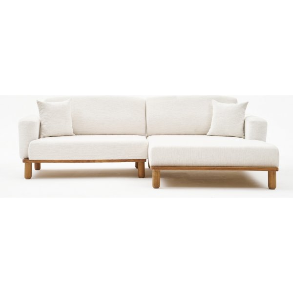 Reims divansoffa hger - Cream