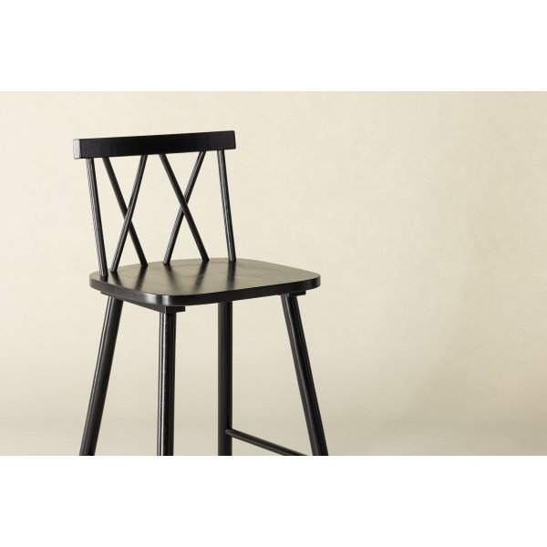 Tabouret de bar Mollstrm - Noir