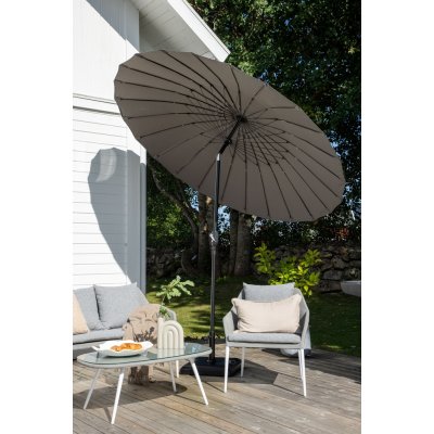 Palmetto parasoll - Svart/Gr