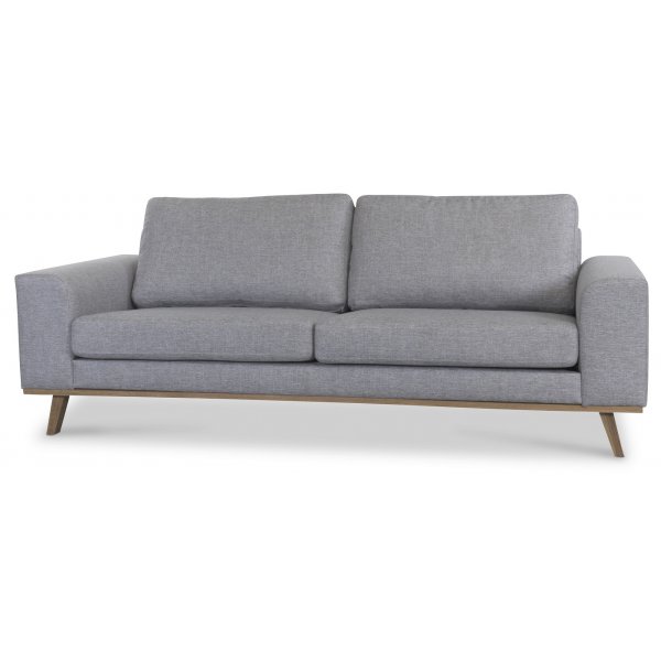 Stockholm 3-sits soffa - Gr/Ek