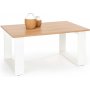 Ground soffbord 100 x 64 cm - Vit