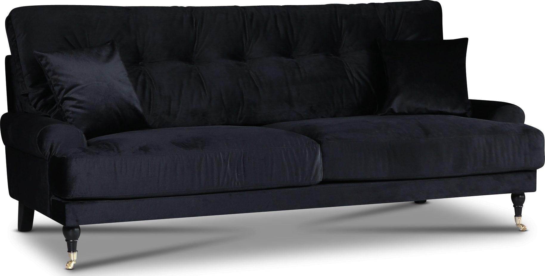 Soffa Adena Svart - 225 cm Soffa Adena Svart - 225 cm
