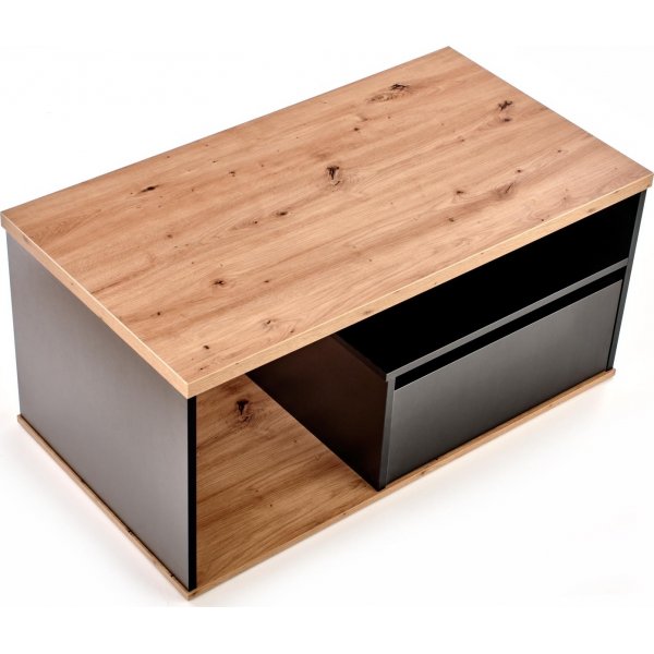 Anselmo soffbord 110x 60 cm - Svart