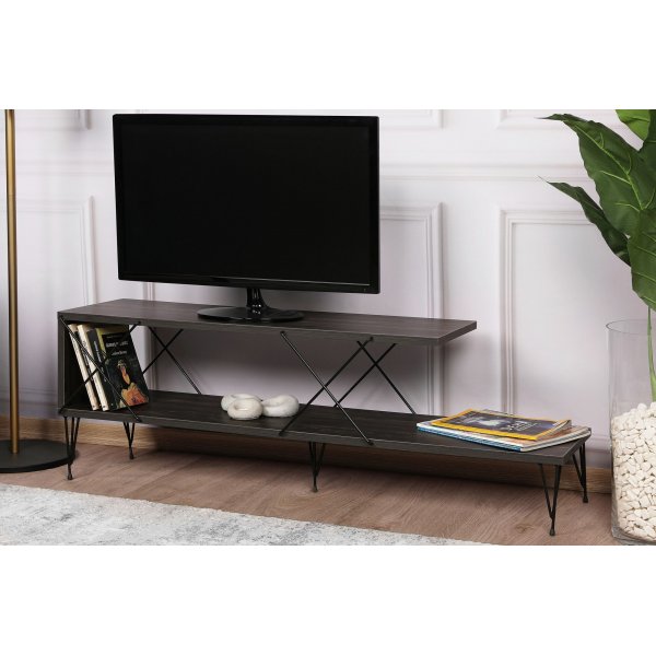 Banc multimdia de rue - Marron fonc