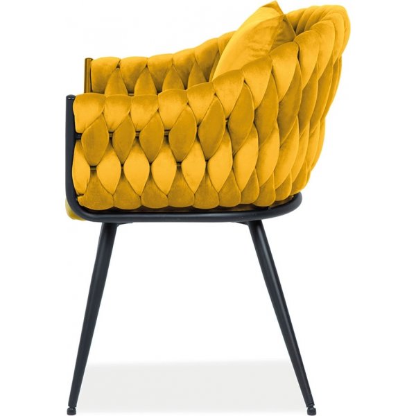 Chaise de salle  manger Nuvo - Curry