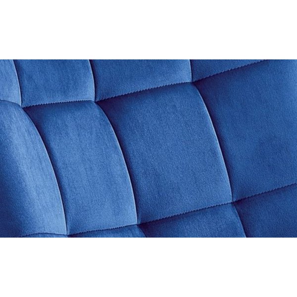 Fauteuil Ingeborg - Bleu/or Fauteuil Ingeborg - Bleu/or